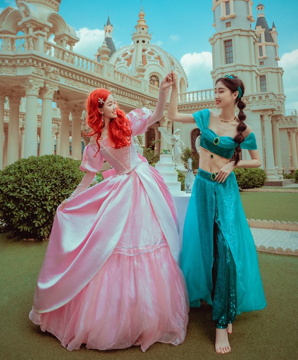 Costume Costume Christmas Princess Dress