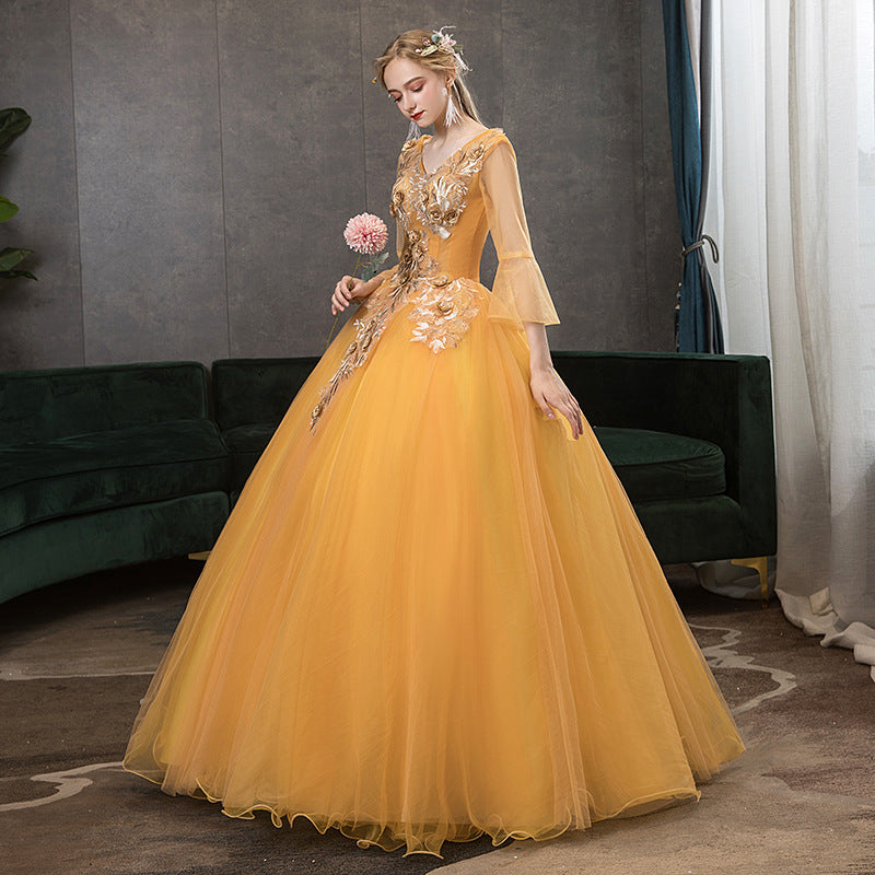 Evening Dress Host Long Costume