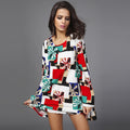 Fashionable oversized dress