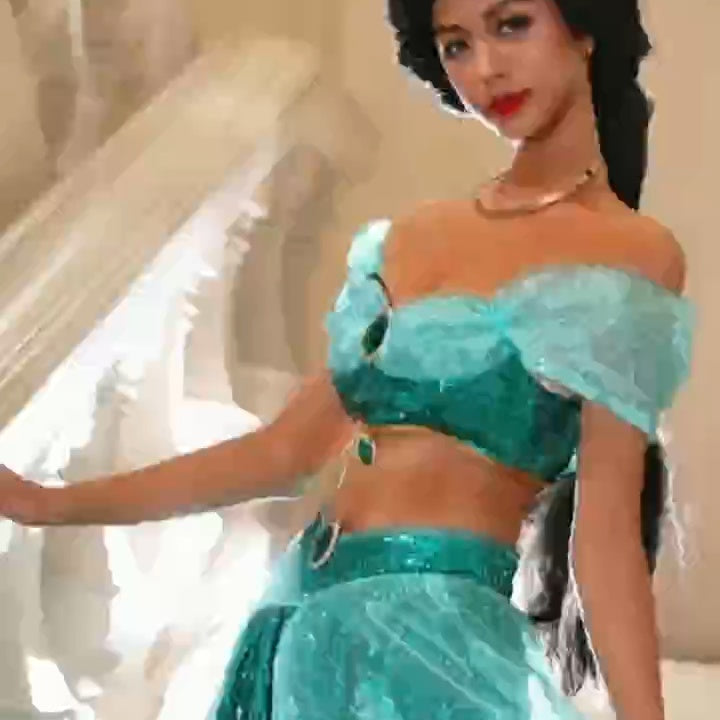 Costume Costume Christmas Princess Dress