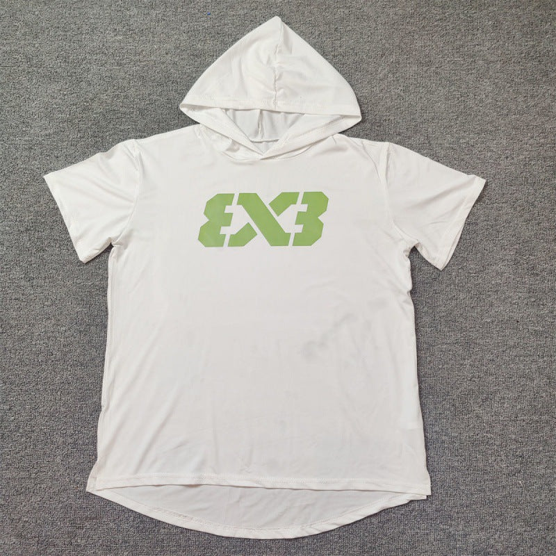 Basketball Sport Short Sleeve T-shirt Warm-up