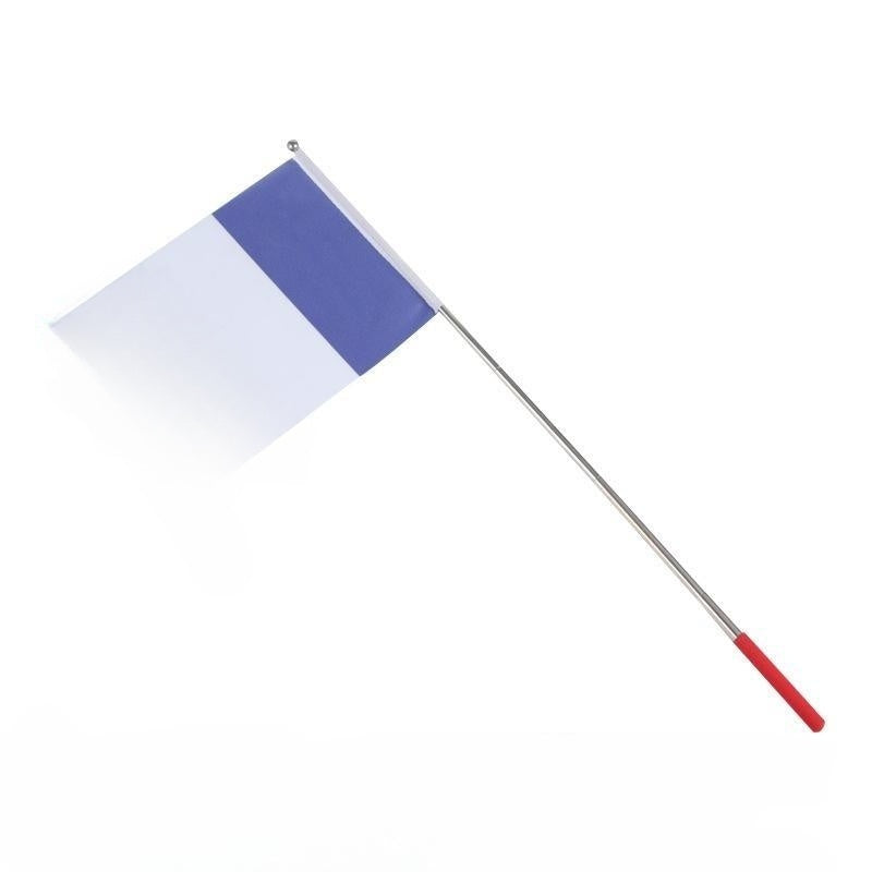 Outdoor Activities With Telescopic Hand Waving Flags