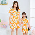 Fashion Casual Cotton Parent-child Print Princess Dress