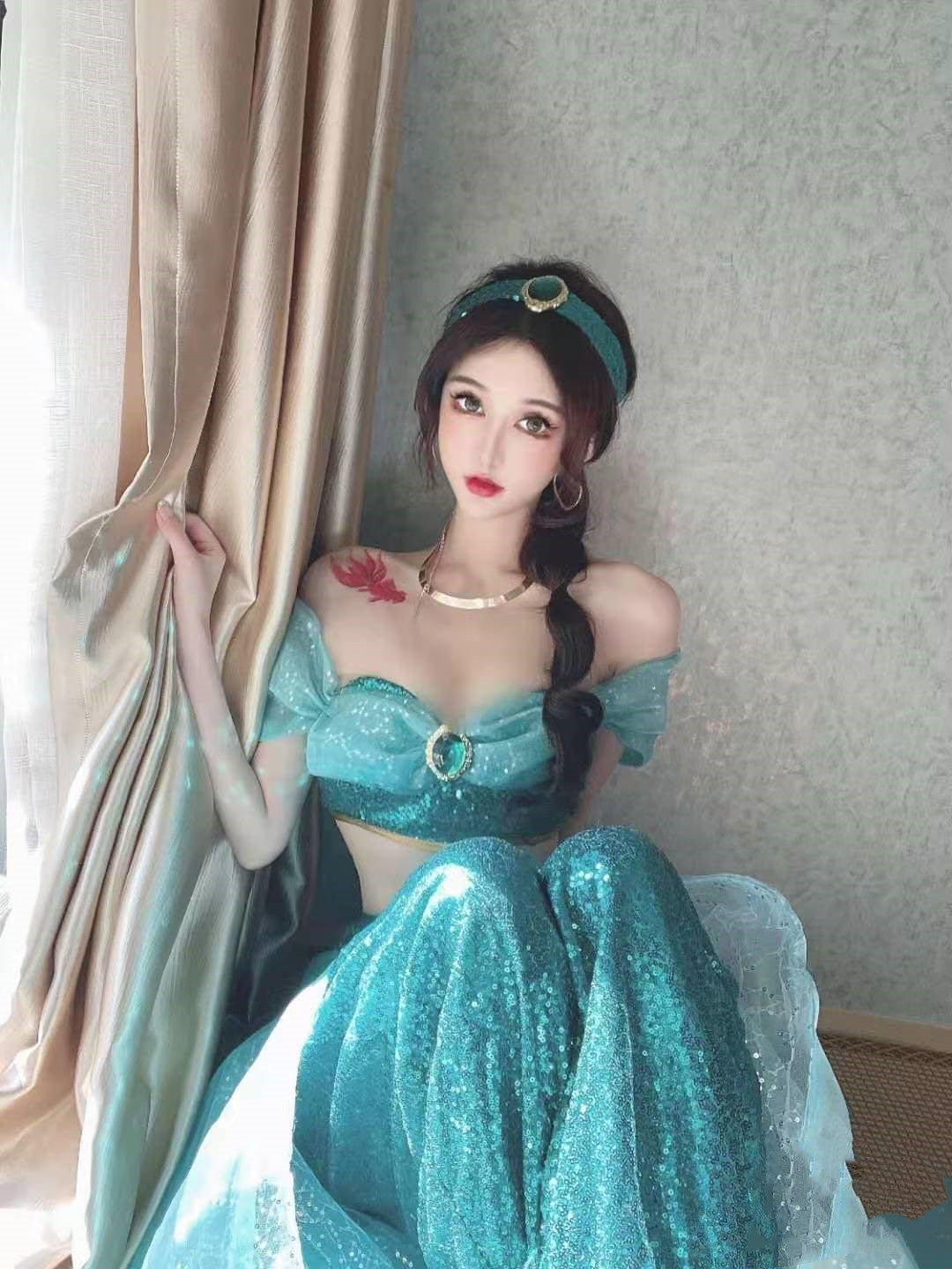 Costume Costume Christmas Princess Dress