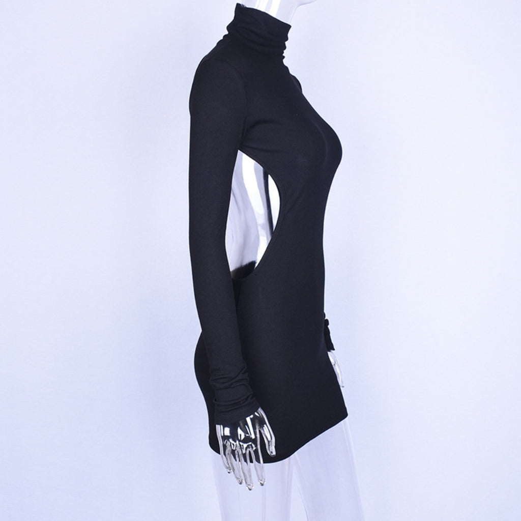long-sleeved dress