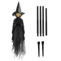 Halloween Colorful Luminous Three Hand-in-hand Witch Single Ghost Atmosphere Layout Scene Decoration Props
