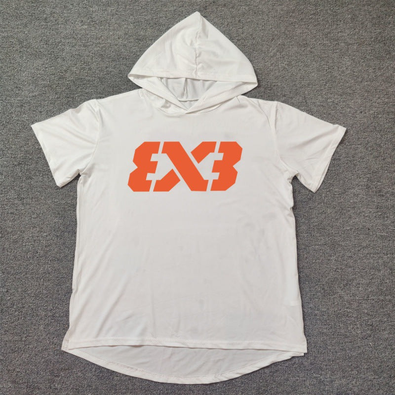 Basketball Sport Short Sleeve T-shirt Warm-up