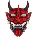 Halloween Horror Mask Ghost Face Fangs Ghost Face Demon Props