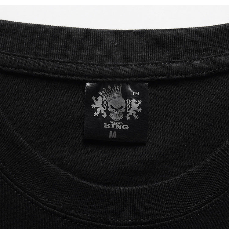 Fashion Personality Black Loose Top