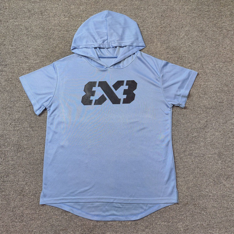 Basketball Sport Short Sleeve T-shirt Warm-up